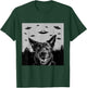 Alien UFO Funny Dutch Shepherd Dog Lover Men Women Kids T-Shirt - T-Shirt | Forest