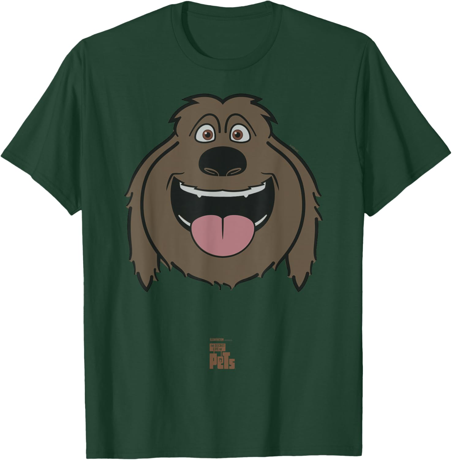 The Secret Life of Pets Duke Big Face T-Shirt - T-Shirt | Forest