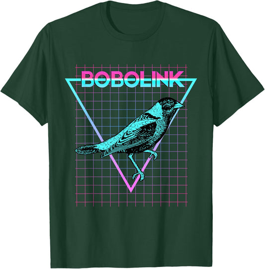 Bobolink Bird Aesthetic Retro Bobolink T-Shirt - T-Shirt | Forest
