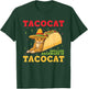 Tacocat Spelled Backwards Tacos and Cats Cinco De Mayo Cat Women Girls Kids T-Shirt - T-Shirt | Forest