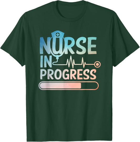 Nursing Student Art Men Women NICU Graduation Future Nurse T-Shirt - T-Shirt | Forest