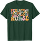 Pediatric Hematology Oncology Nurse Groovy PEDS Hem Onc T-Shirt - T-Shirt | Forest