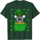 Cute Koala Shamrocks Saint Patrick's Day T-Shirt - T-Shirt | Forest