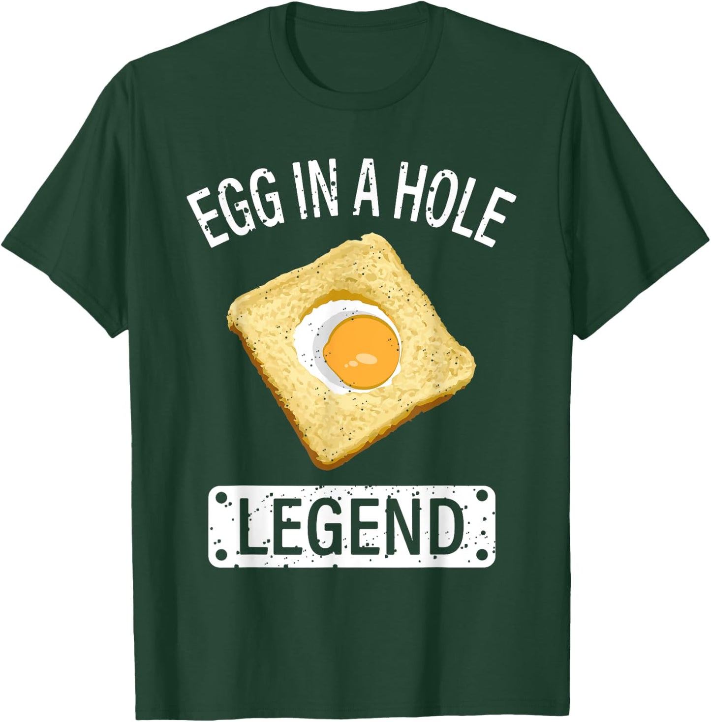 Egg In A Hole Funny Cooking Quotes T-Shirt - T-Shirt | Forest