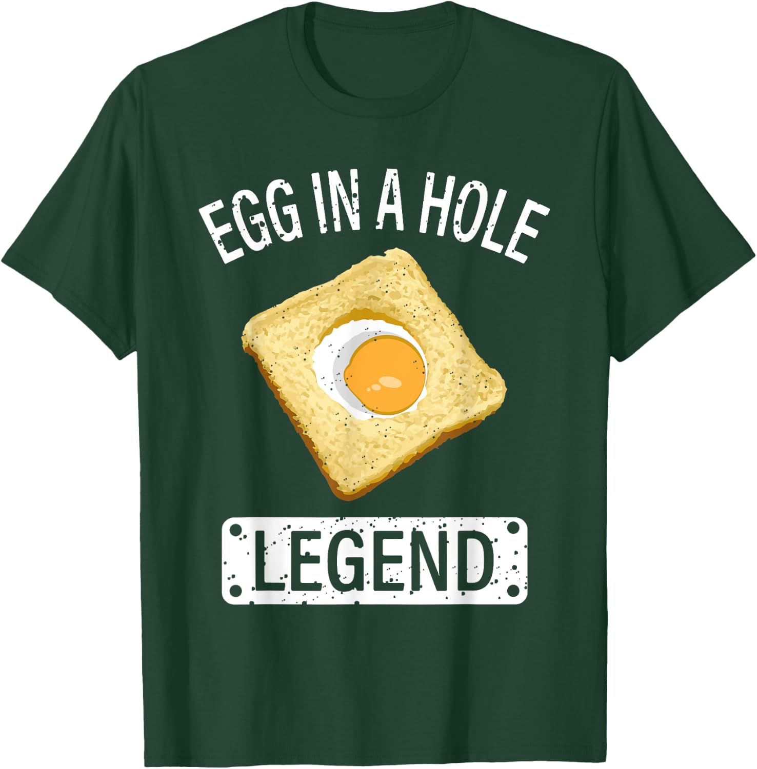 Egg In A Hole Funny Cooking Quotes T-Shirt - T-Shirt | Forest