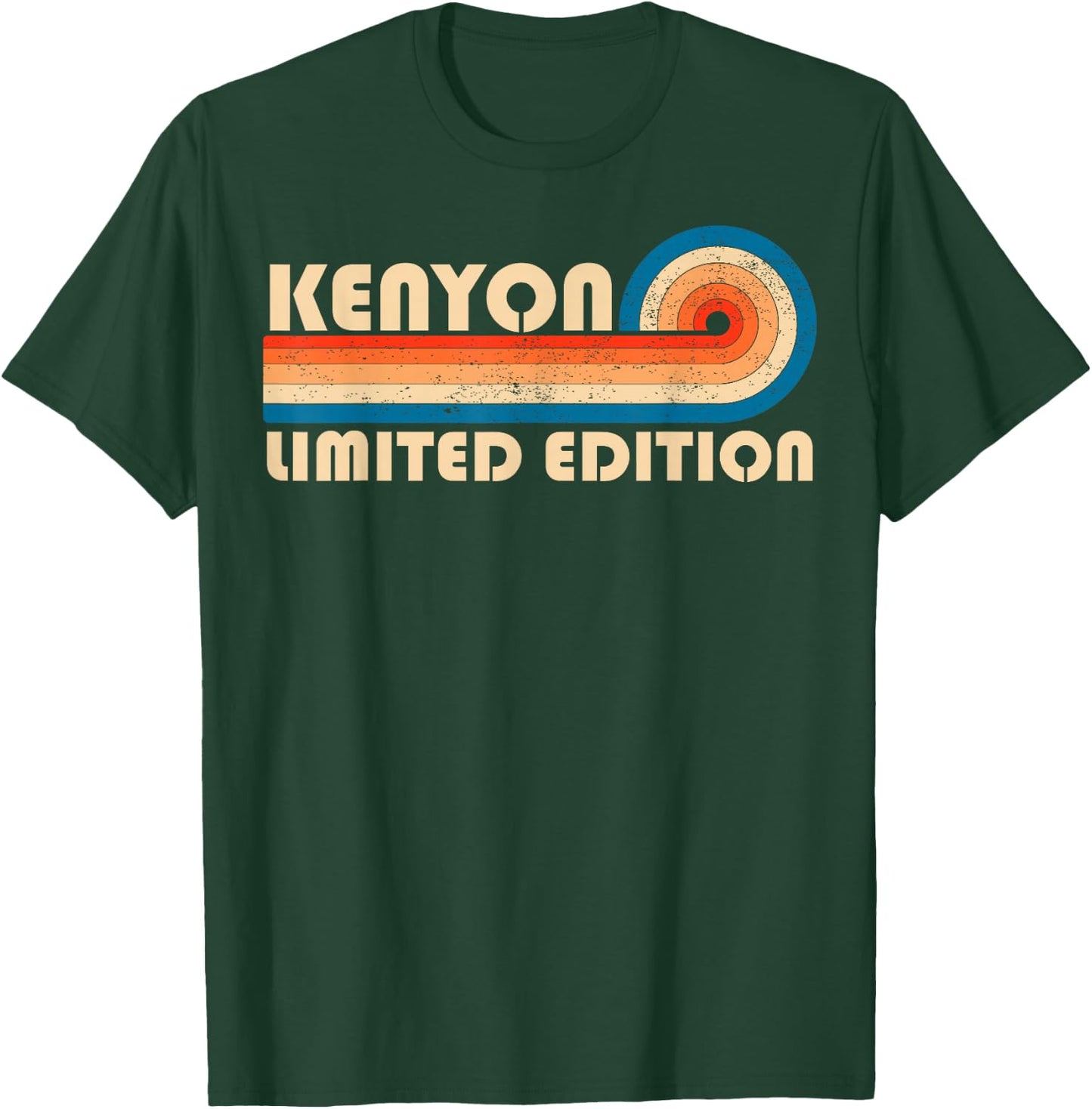 KENYON Surname Retro Vintage 80s 90s Birthday Reunion T-Shirt - T-Shirt | Forest