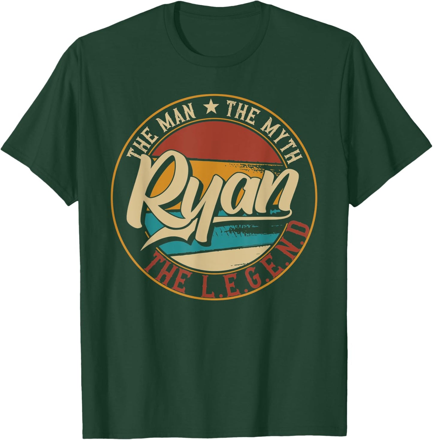 Ryan The man the myth the legend T-Shirt - T-Shirt | Forest