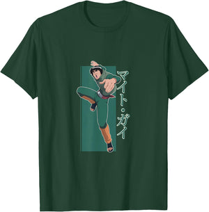 Naruto Shippuden Might Guy T-Shirt - T-Shirt | Forest