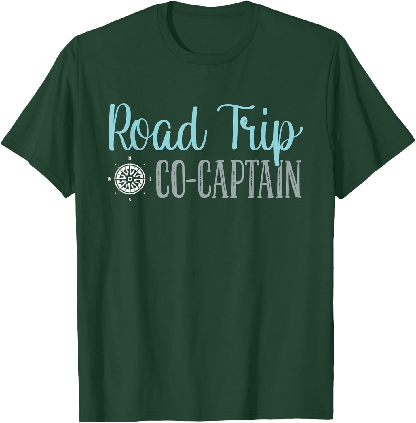 Road Trip Co Captain Road Trip T-Shirt - T-Shirt | Forest