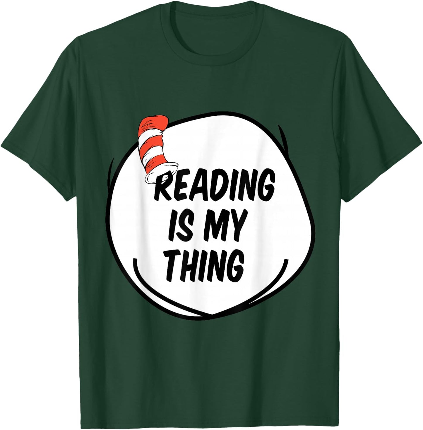 Reading is my Thing Funny Bookworm Reading book Lover T-Shirt - T-Shirt | Forest
