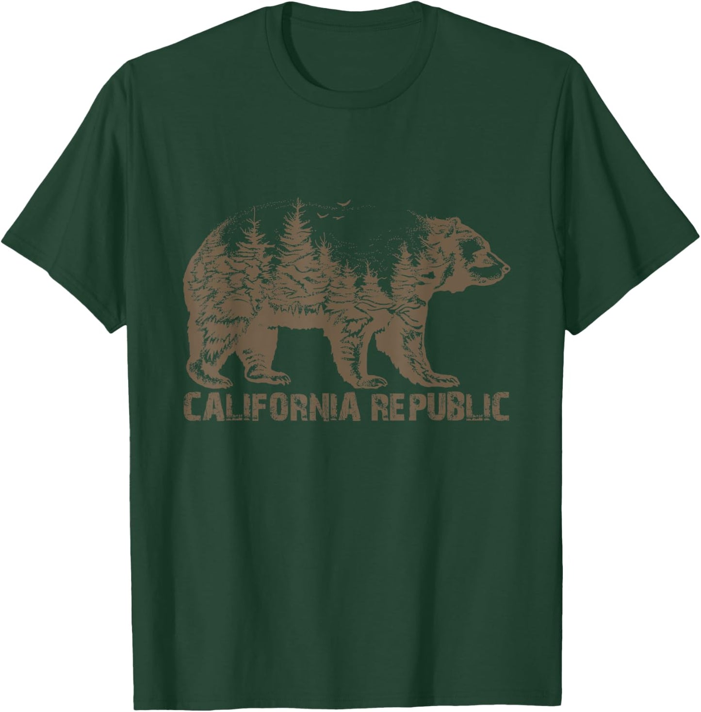 California Republic T-Shirt - T-Shirt | Forest