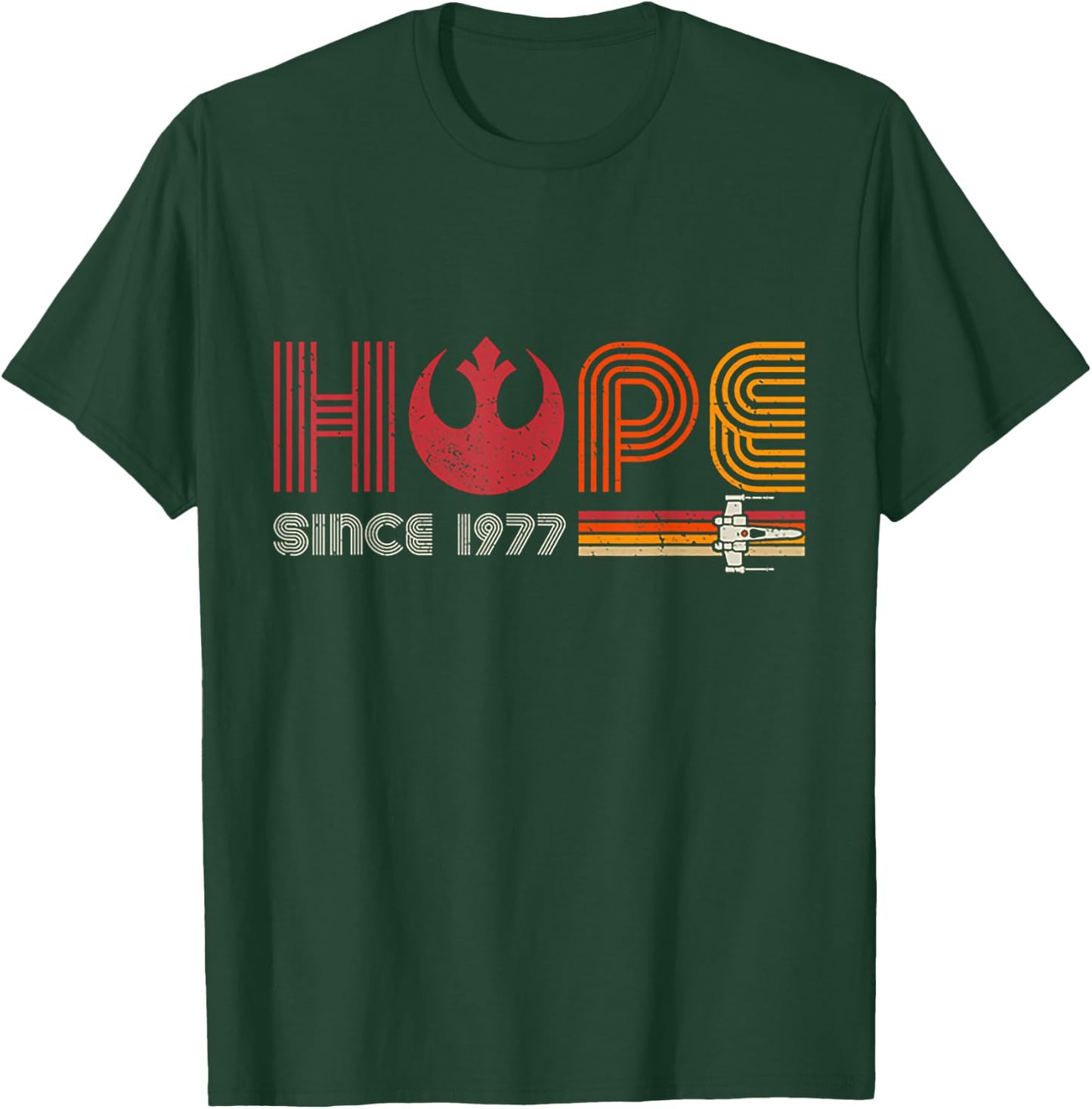 Hope Since 1977 Retro Vintage T-Shirt - T-Shirt | Forest