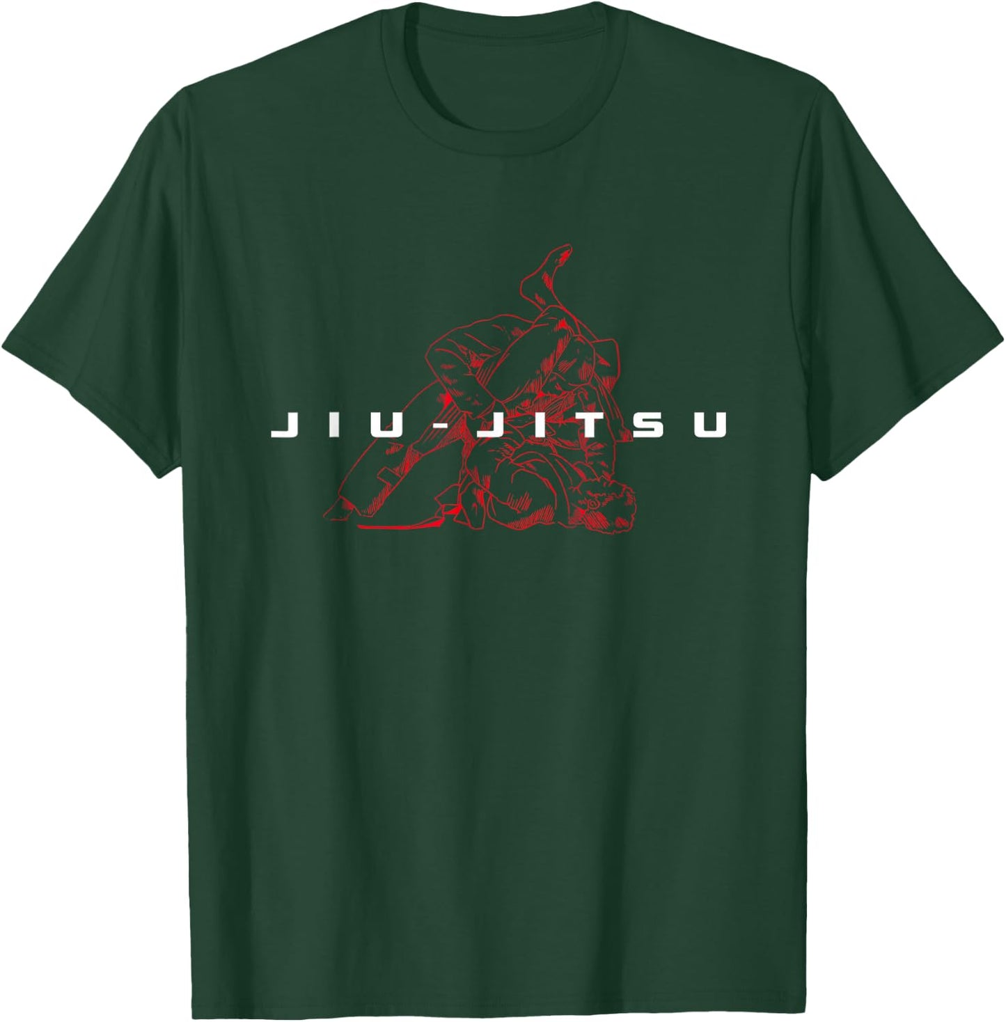 Jiu - Jitsu Apparel - Jiu Jitsu T-Shirt - T-Shirt | Forest