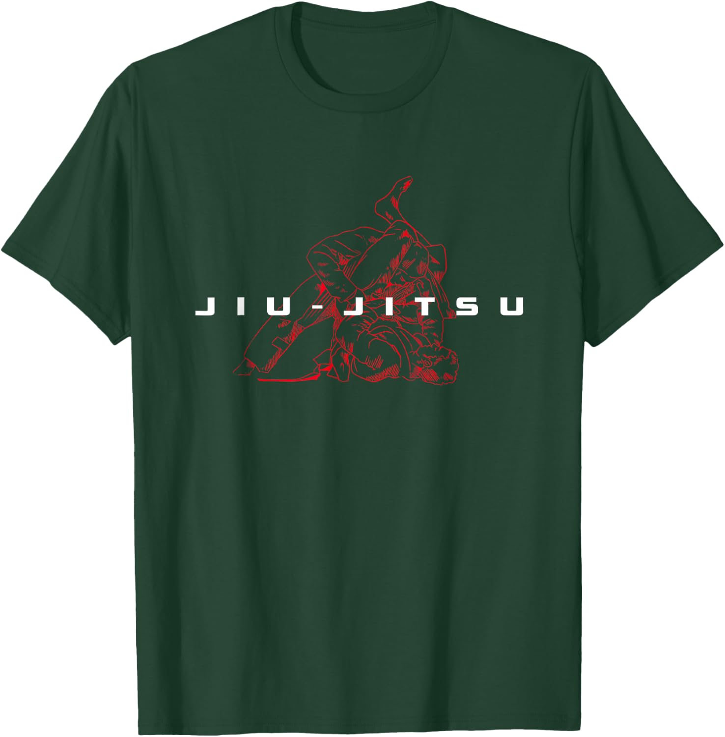 Jiu - Jitsu Apparel - Jiu Jitsu T-Shirt - T-Shirt | Forest
