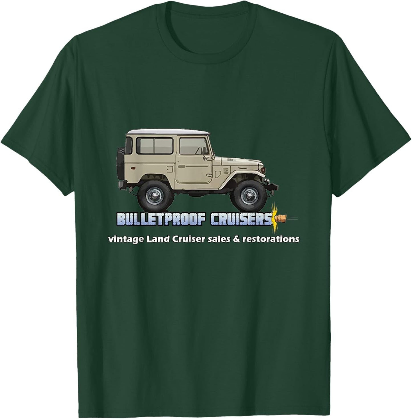 Costa Rica Off-Road 4x4 Vintage 4 Wheel Drive Muddy Cruiser T-Shirt - T-Shirt | Forest