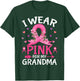 I Wear Pink For My Grandma Breast Cancer Awareness Pink T-Shirt - T-Shirt | Forest