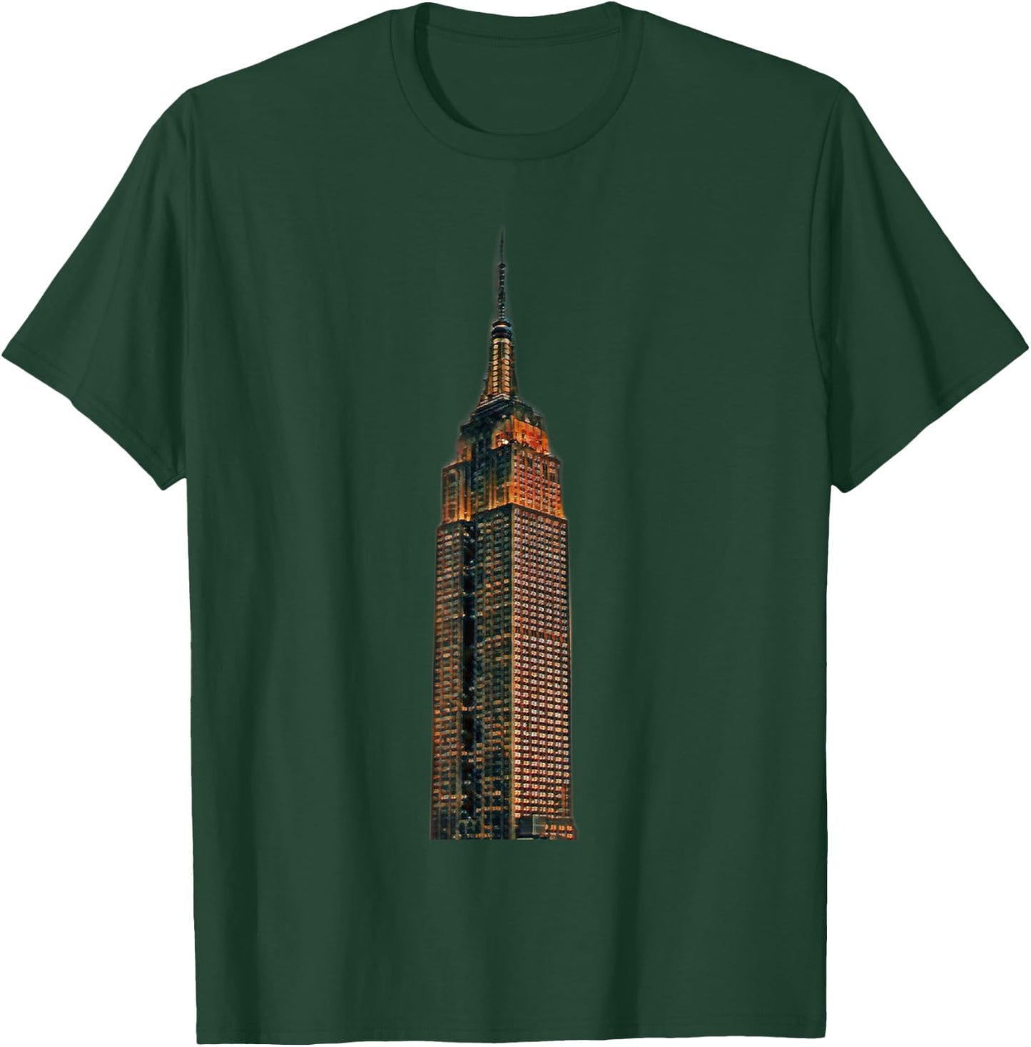 Empire State Building New York T-Shirt - T-Shirt | Forest