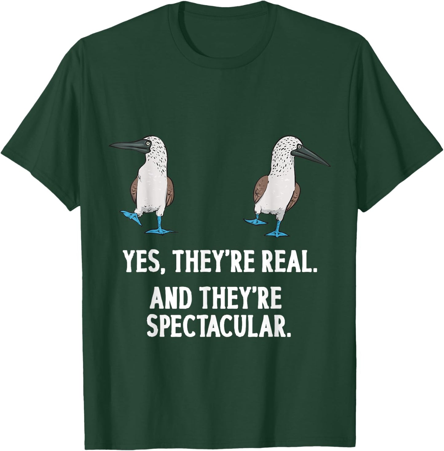 Blue-footed Booby Seabird Boobies T-Shirt - T-Shirt | Forest