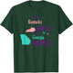 Proud girl Design Just a Kentucky girl in a Georgia World T-Shirt - T-Shirt | Forest