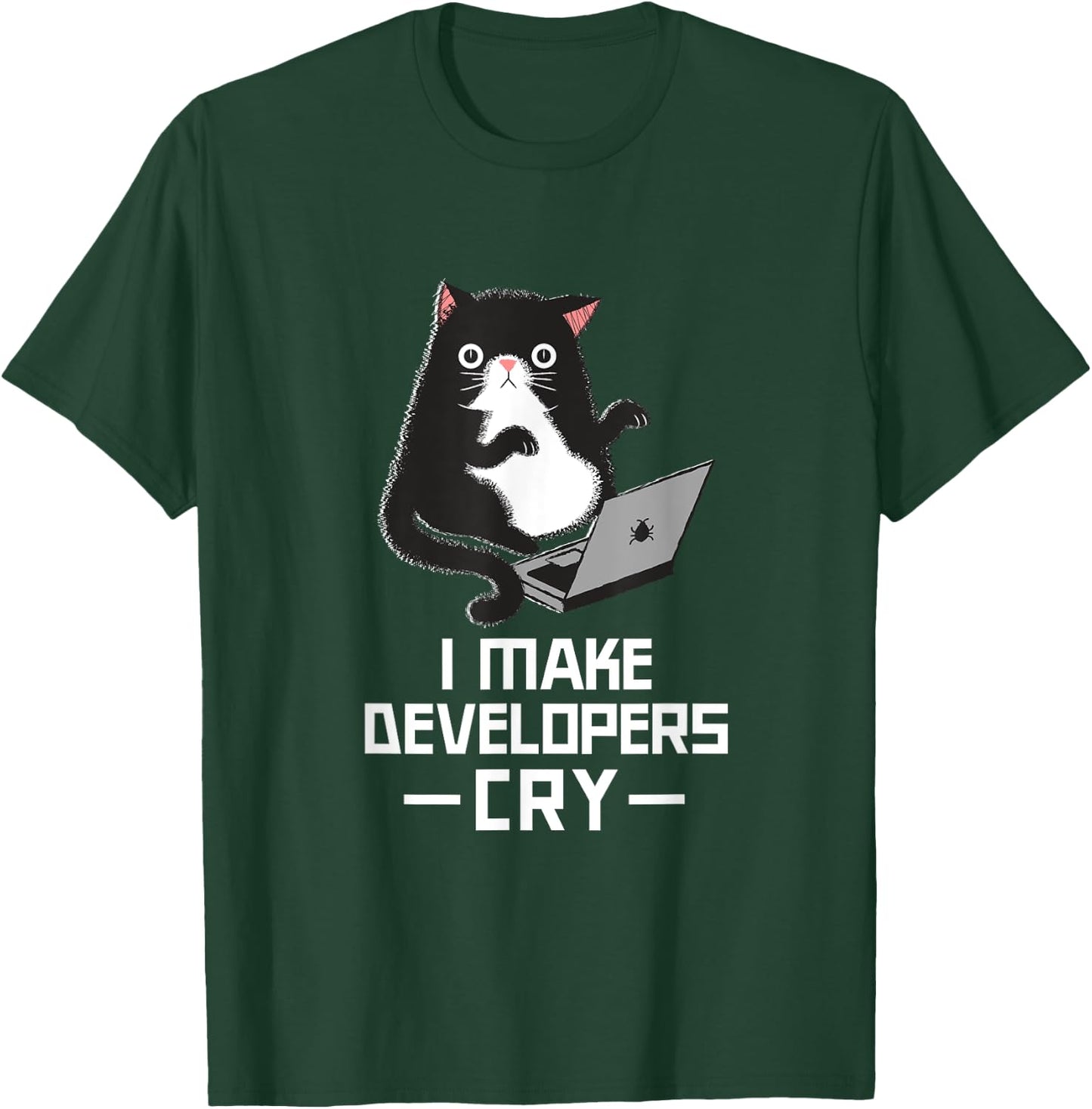Funny QA Shirt IT Shirt QA Merch for QA Engineer QA Tester T-Shirt - T-Shirt | Forest