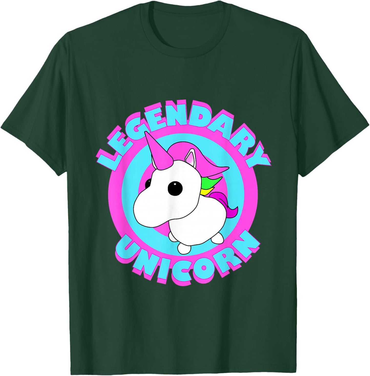 Adopt the Legendary Unicorn Gaming Team Fan Art T-Shirt - T-Shirt | Forest