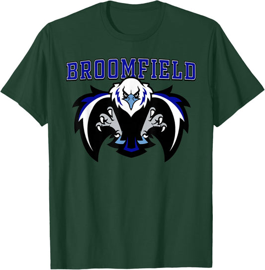Broomfield Eagles High School Team Spirit T-Shirt - T-Shirt | Forest