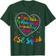 ESE Squad Appreciation Week Back to School Heart T-Shirt - T-Shirt | Forest