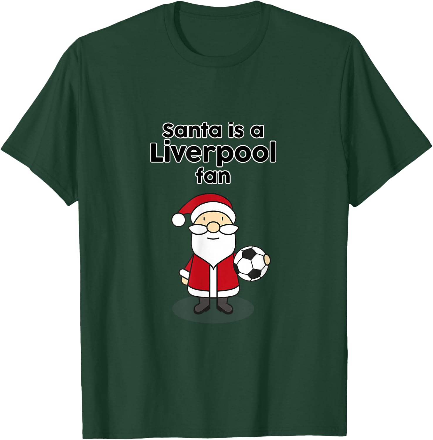 Liverpool Football Soccer Christmas T-Shirt - T-Shirt | Forest