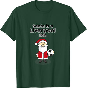 Liverpool Football Soccer Christmas T-Shirt - T-Shirt | Forest