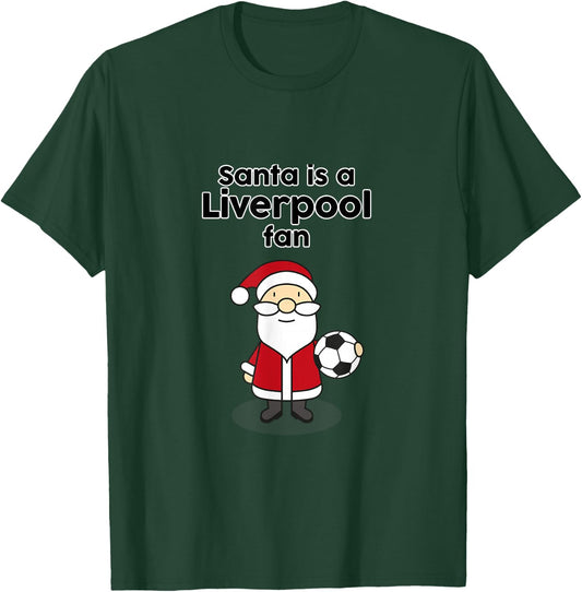 Liverpool Football Soccer Christmas T-Shirt - T-Shirt | Forest