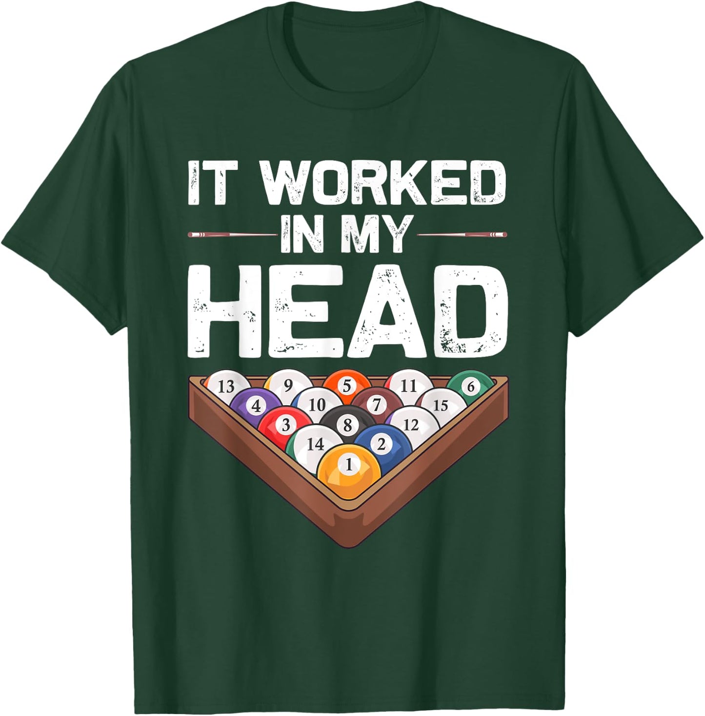 Funny Pool Billiards Design Women Pool Game Players T-Shirt - T-Shirt | Forest