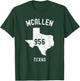 McAllen Texas TX 956 Vintage Athletic Style T-Shirt - T-Shirt | Forest
