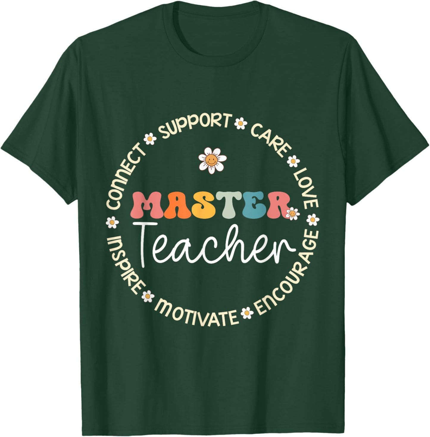 Master Teacher Appreciation Week Back to School Men Women Kids T-Shirt - T-Shirt | Forest