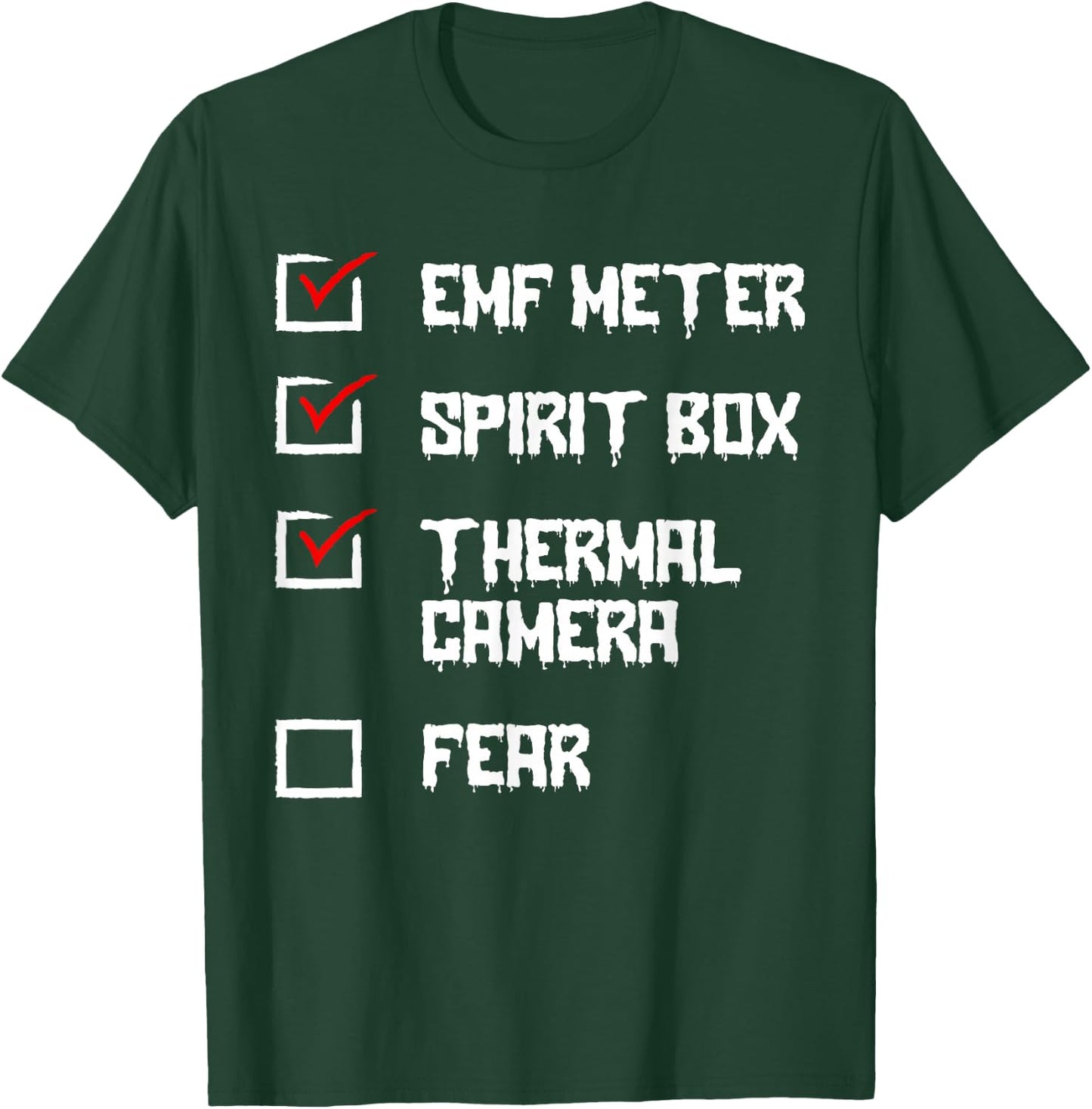 Phasmophobia - Ghost Hunter - Paranormal Investigators T-Shirt - T-Shirt | Forest