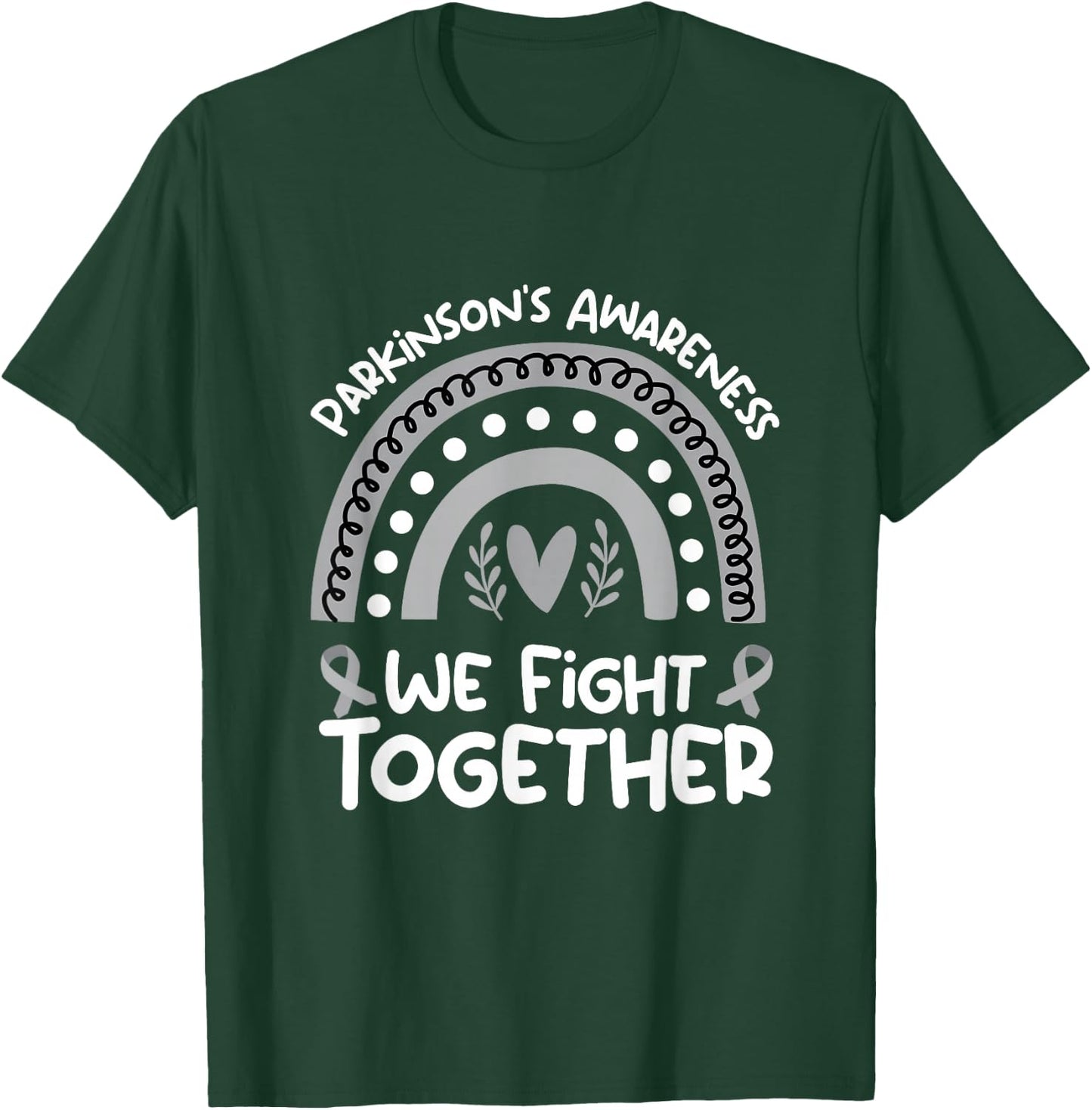 Together we fight awareness of Parkinsons Disease T-Shirt - T-Shirt | Forest