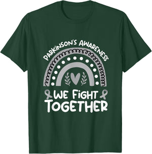 Together we fight awareness of Parkinsons Disease T-Shirt - T-Shirt | Forest
