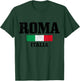 Rome Italy Roma Italia Vintage Italy Flag T-Shirt - T-Shirt | Forest