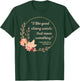 Good Strong Words Louisa May Alcott Quote Little Women T-Shirt - T-Shirt | Forest