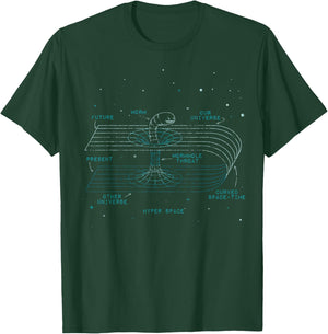 Physics Wormhole Time Travel Astrophysicists T-Shirt - T-Shirt | Forest
