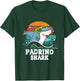 Grandpa Daddy Padrino Shark Spanish God-father Vintage Jaws T-Shirt - T-Shirt | Forest