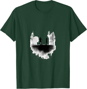 Golfer Couple Golf Player Golfing Couples Matching T-Shirt - T-Shirt | Forest
