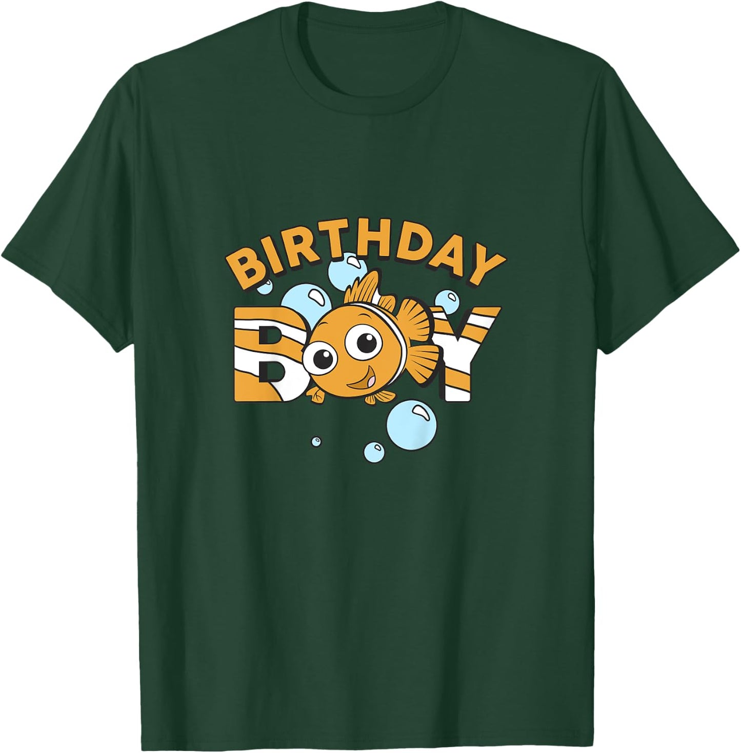 Kids Disney Pixar Finding Nemo Birthday Boy Cute Nemo Youth T-Shirt - T-Shirt | Forest