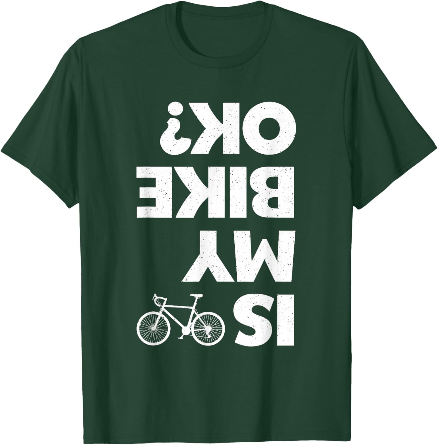 Funny Cycling Women Kids Bicycle Cyclist Bike Riding T-Shirt - T-Shirt | Forest
