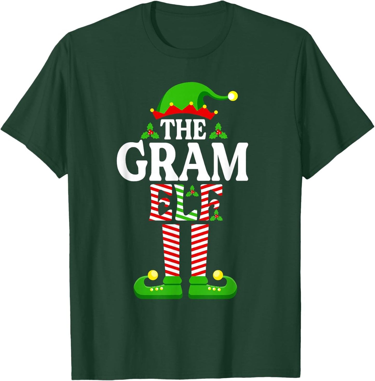 I'm The Gram Elf Funny Christmas Family Matching T-Shirt - T-Shirt | Forest