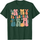 Groovy In My PE Teacher Era Physicial Education Teacher Women T-Shirt - T-Shirt | Forest