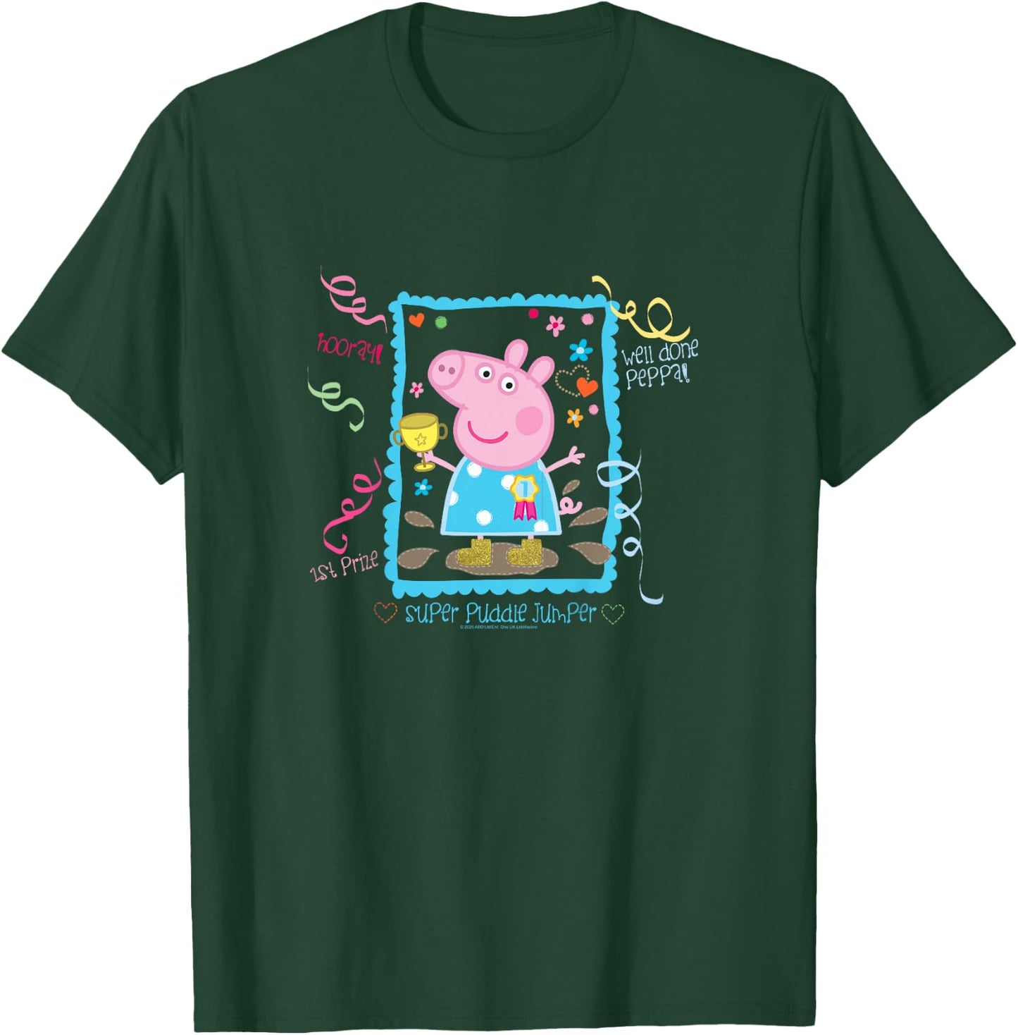 Peppa Pig George Pig Super Puddle Jumper T-Shirt - T-Shirt | Forest
