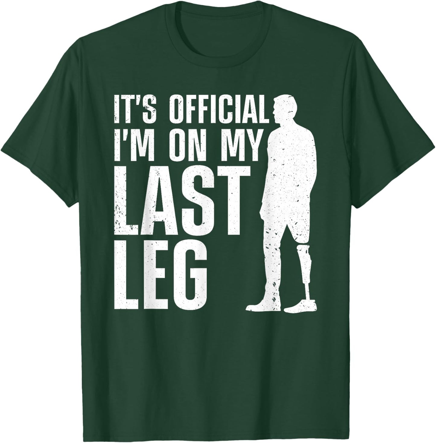 Cool Leg Amputee Art Women Prosthetic Leg Amputation Small T-Shirt - T-Shirt | Forest