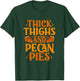 SHIRTSIDE Pecan Pie Thanksgiving , Black, Small T-Shirt - T-Shirt | Forest