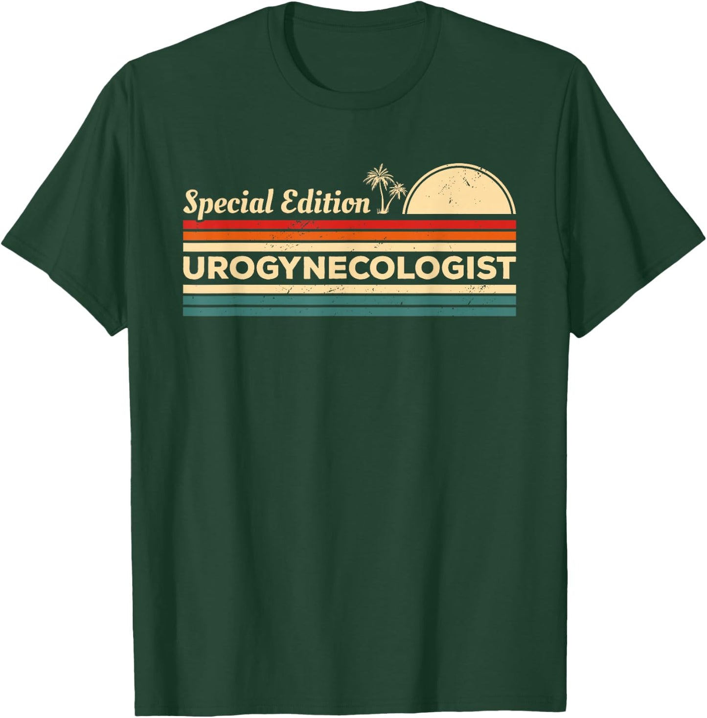 Vintage Urogynecologist Urogynecology T-Shirt - T-Shirt | Forest