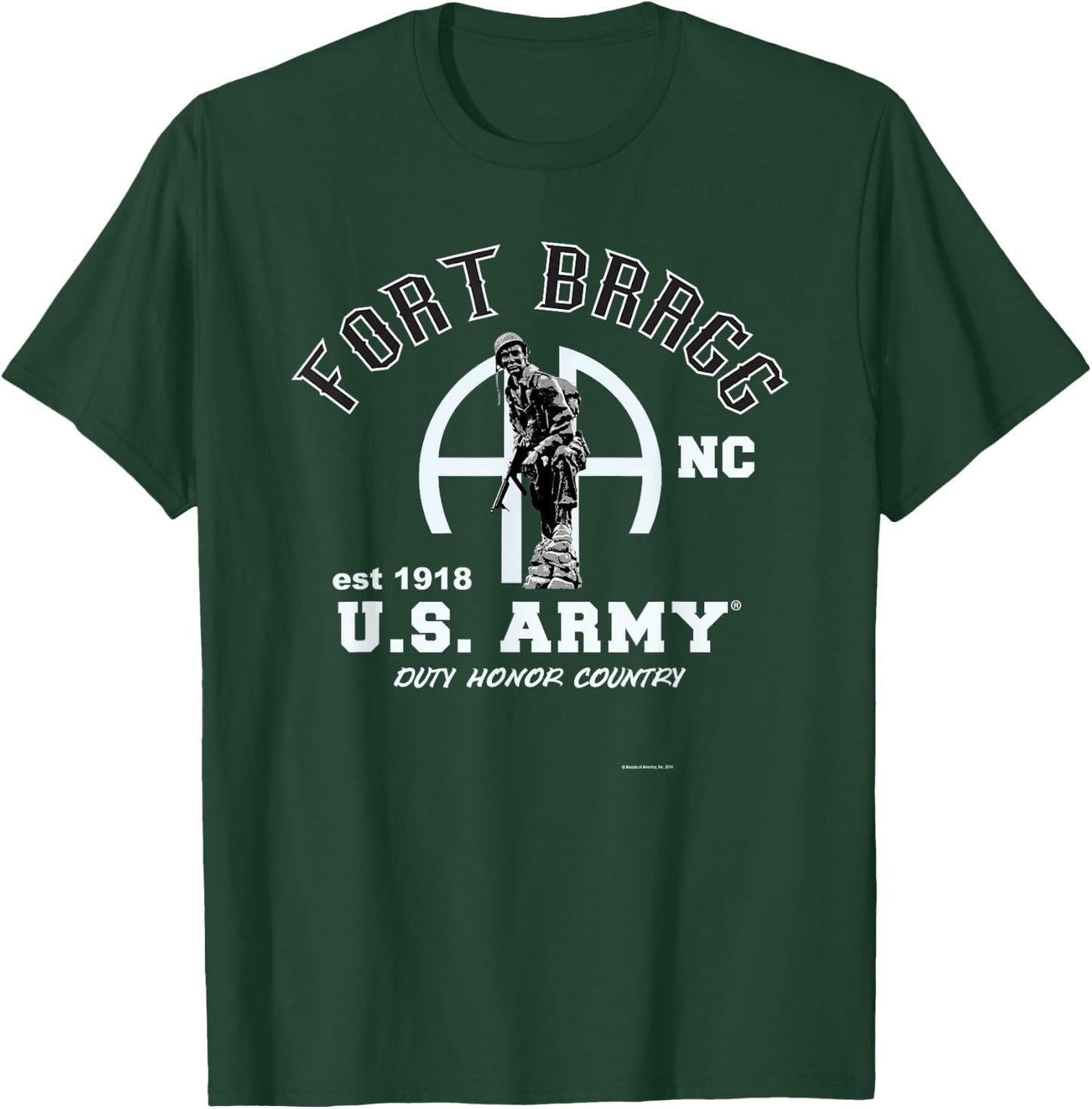 Fort Bragg - U.s. Army T-Shirt - T-Shirt | Forest